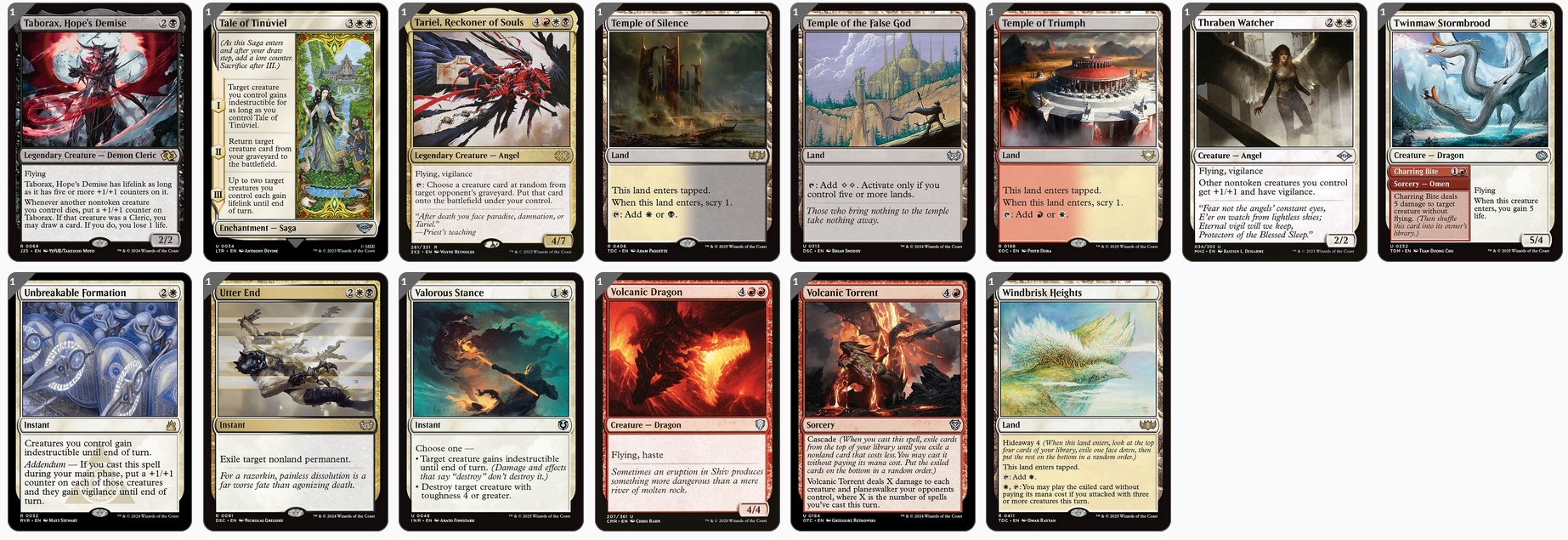 MTG Magic the Gathering Commander Deck - Kaalia of the Vast (Angels, Demons & Dragons)