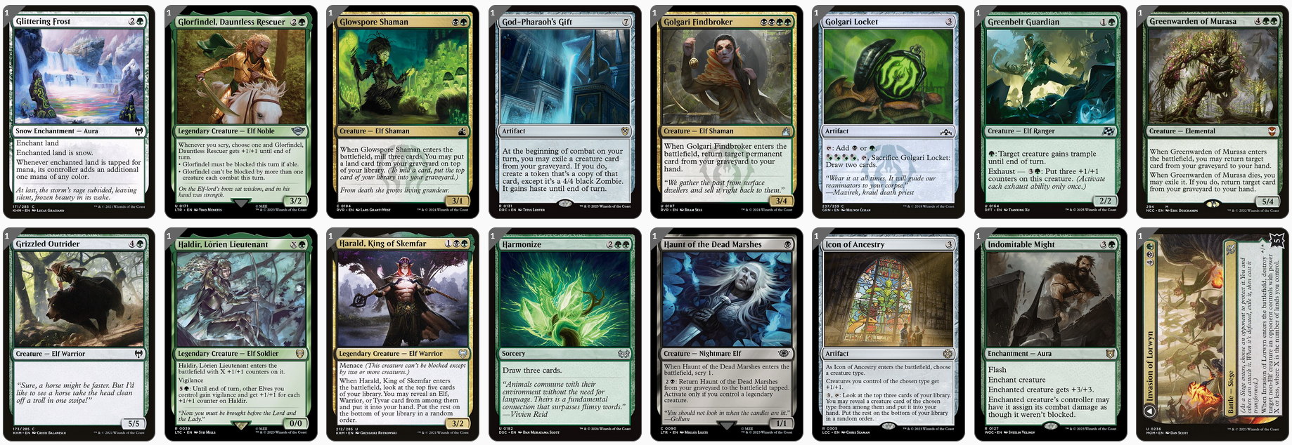 MTG Magic the Gathering Commander Deck - Lathril, Blade of the Elves (Elfen Imperium)