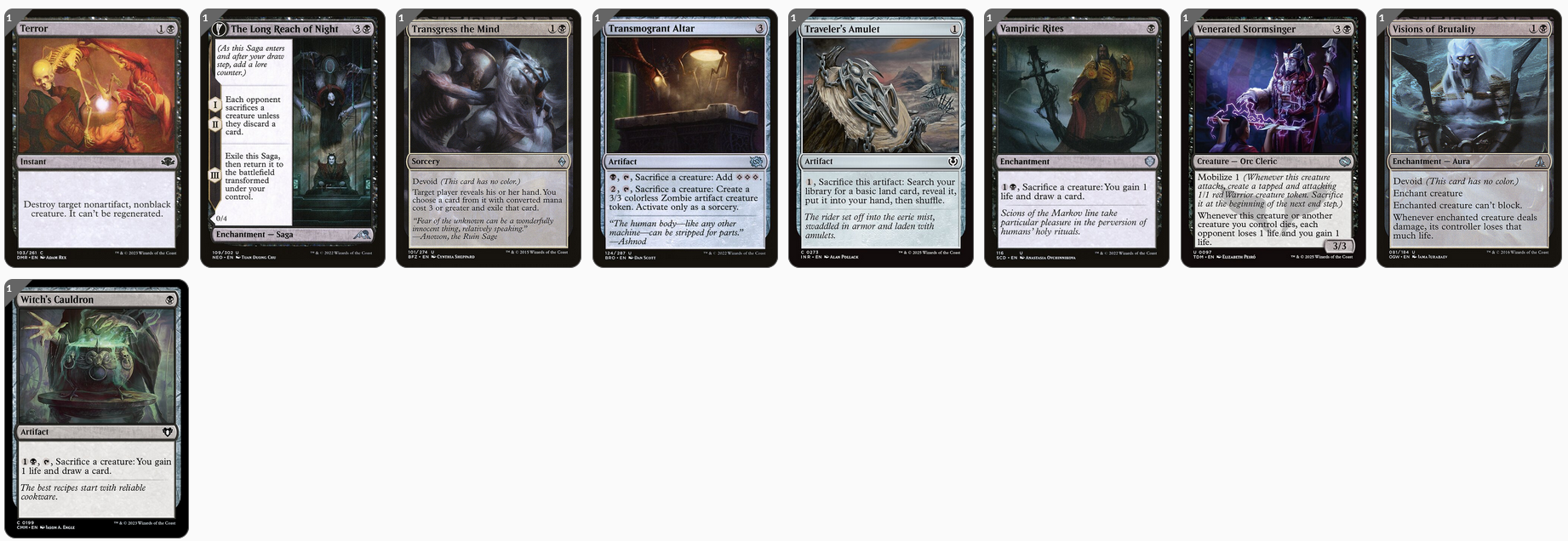 MTG Magic the Gathering Commander Deck - Sheoldred, the Apocalypse (Lifegain, Destruction)