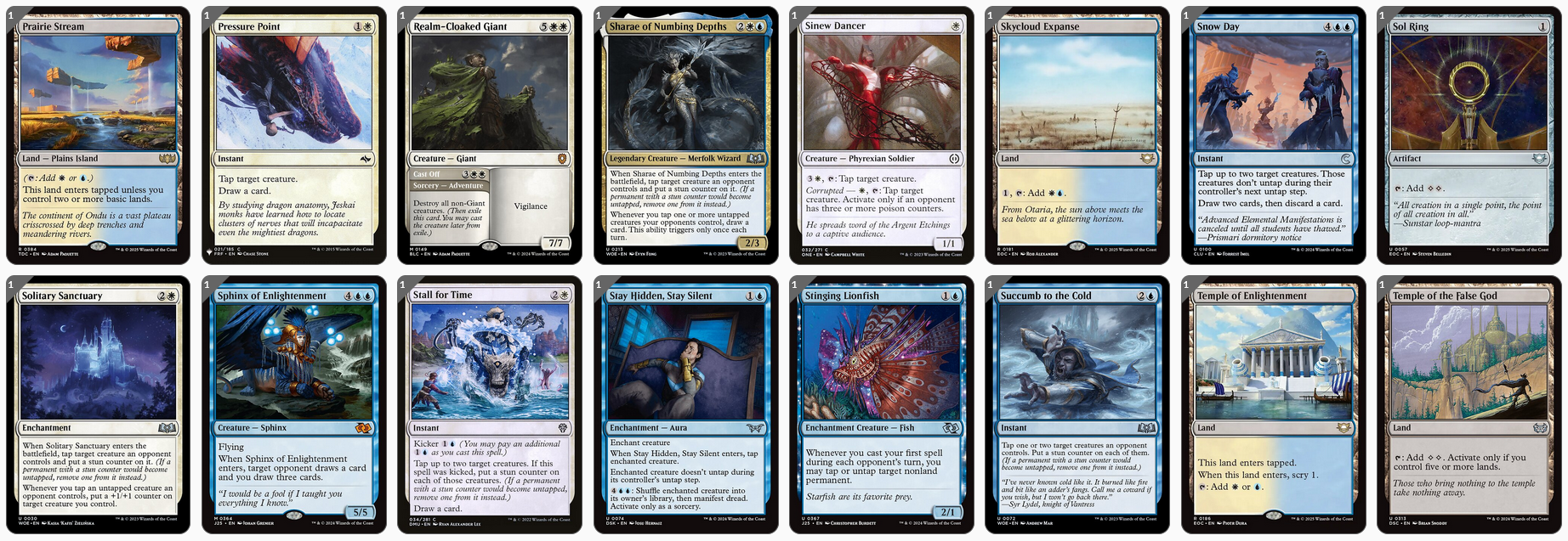 MTG Magic the Gathering Commander Deck - Hylda of the Icy Crown (Freeze)