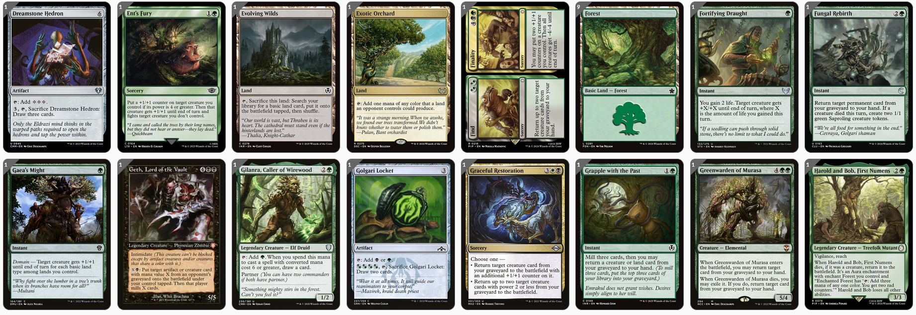 MTG Magic the Gathering Commander Deck - Colfenor, the Last Yew (Treefolk)