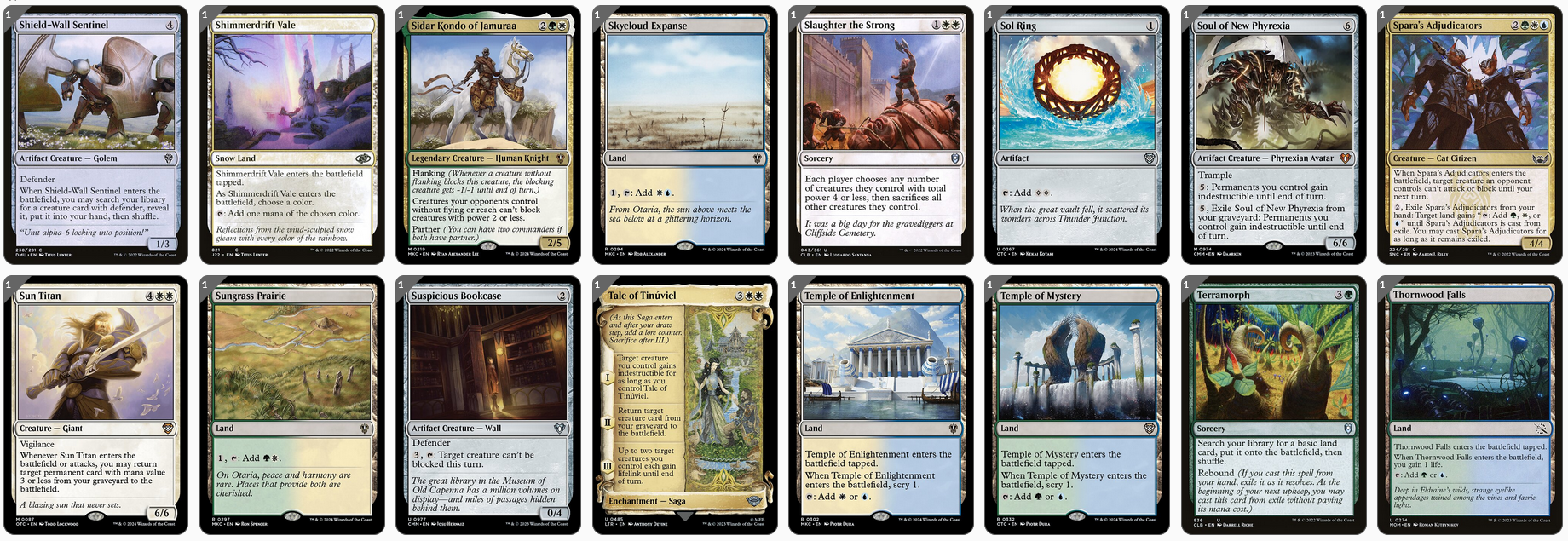 MTG Magic the Gathering Commander Deck - Arcades, the Strategist (Maue Shielded Lotus MTG Magic the Gathering Commander Deck - Arcades, the Strategist (Maue Shielded Lotus