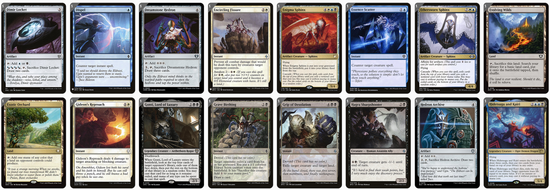 MTG Magic 100-Karten Commander Deck - Yennett Cryptic Sovereign (Sphinx)