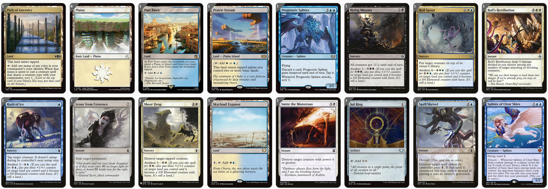 MTG Magic 100-Karten Commander Deck - Yennett Cryptic Sovereign (Sphinx)