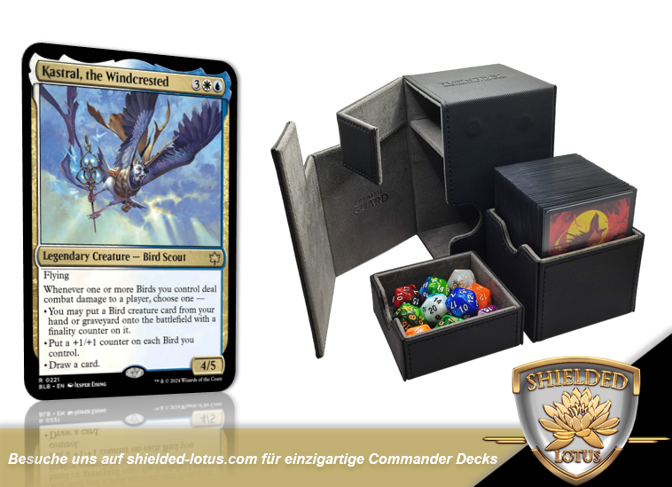 MTG Magic the Gathering Commander Deck - Kastral, the Windcrested (Birds)
