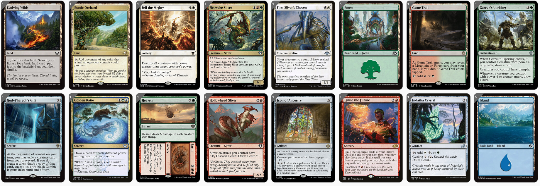 MTG Magic 100-Karten Commander Deck - Sliver Hivelord (Remasuri-Schwarmfürst)