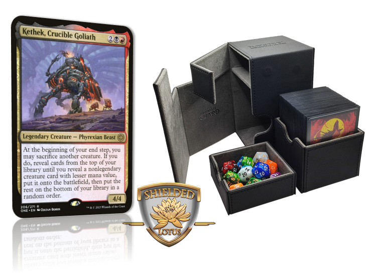 MTG Magic the Gathering Commander Deck - Kethek, Crucible Goliath (Steal & Sacrifice)
