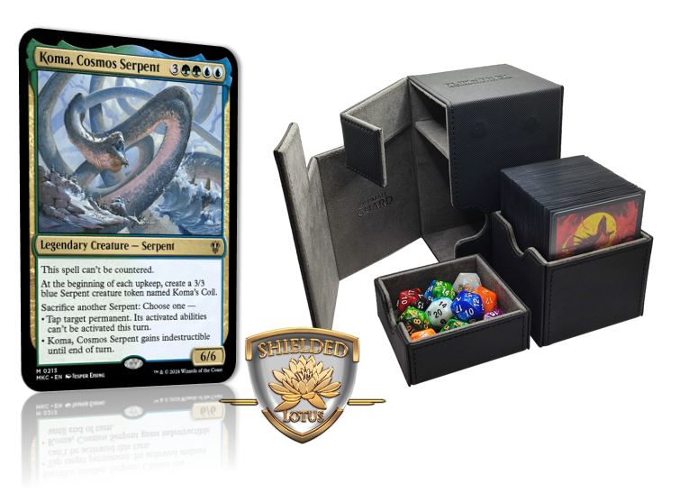 MTG Magic the Gathering Commander Deck - Koma, Cosmos Serpent (Simic Control)