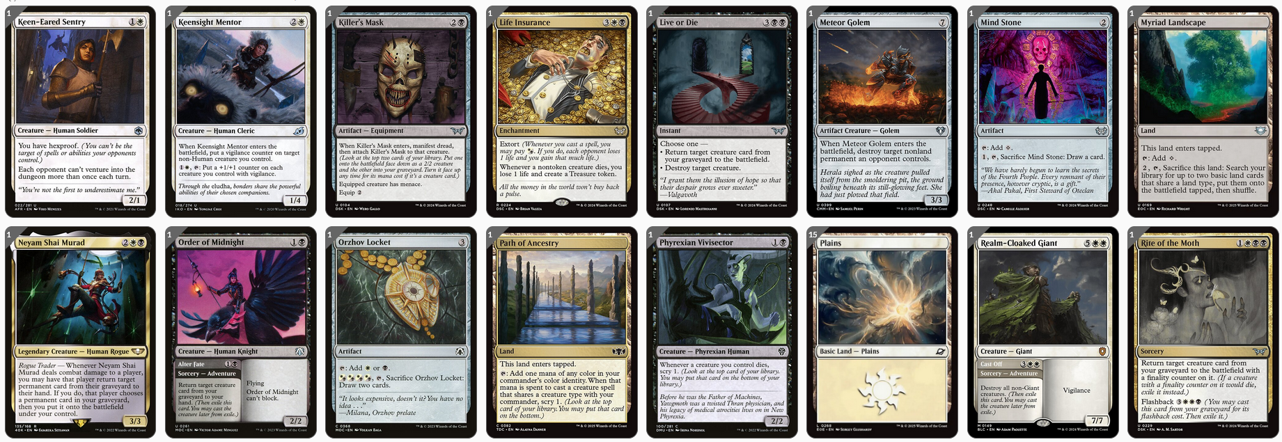 MTG Magic the Gathering Commander Deck - Breena, the Demagogue (Orzhov)