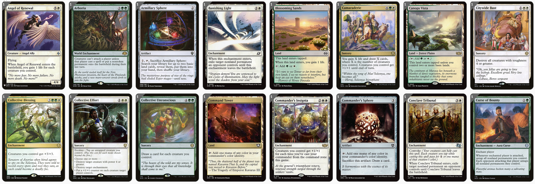 MTG Magic the Gathering Commander Deck - Ghalta and Mavren (Tokens)