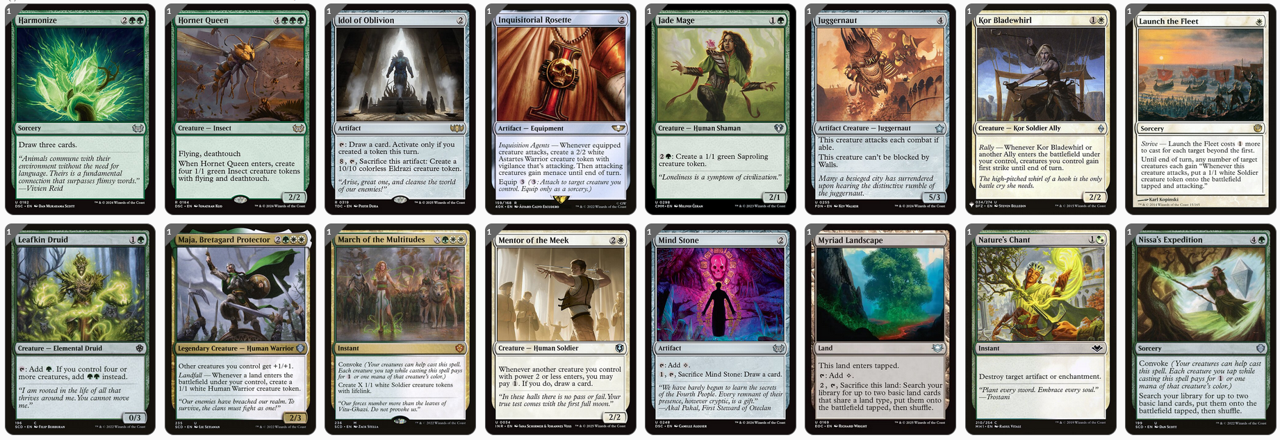 MTG Magic the Gathering Commander Deck - Ghalta and Mavren (Tokens)