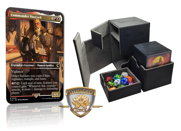 MTG Magic the Gathering Commander Deck - Commander Mustard (Soldiers Sabotage)