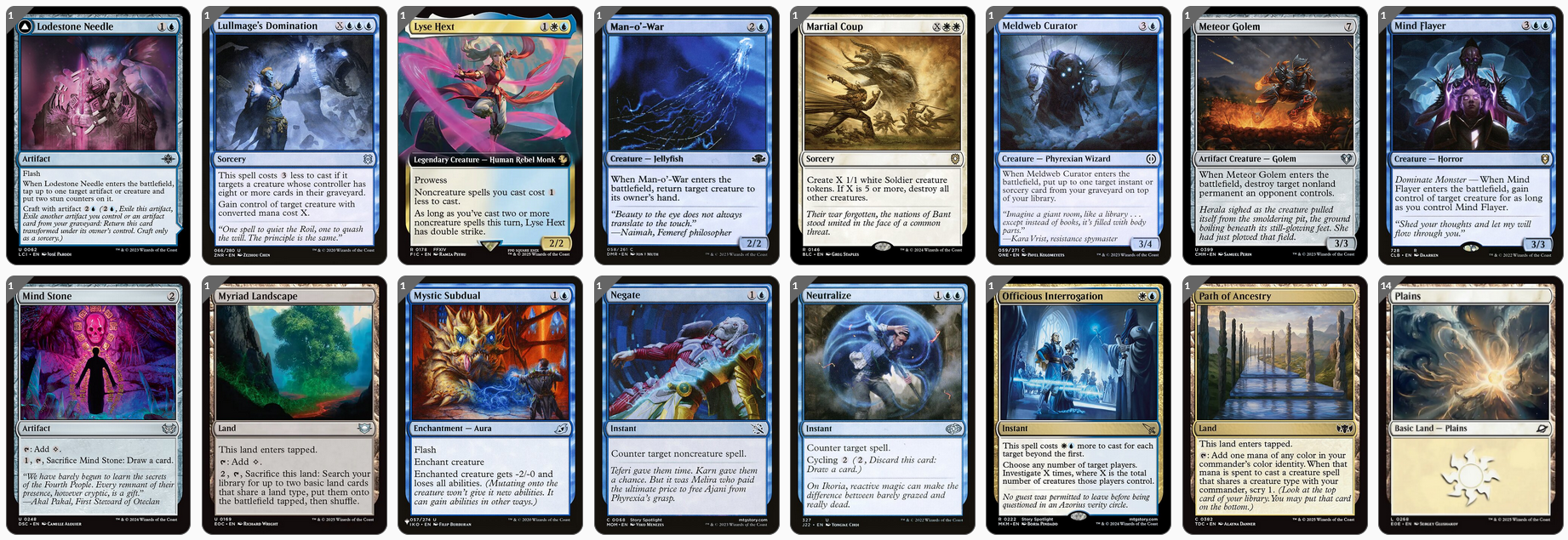 MTG Magic the Gathering Commander Deck - Grand Arbiter Augustin IV (Control)