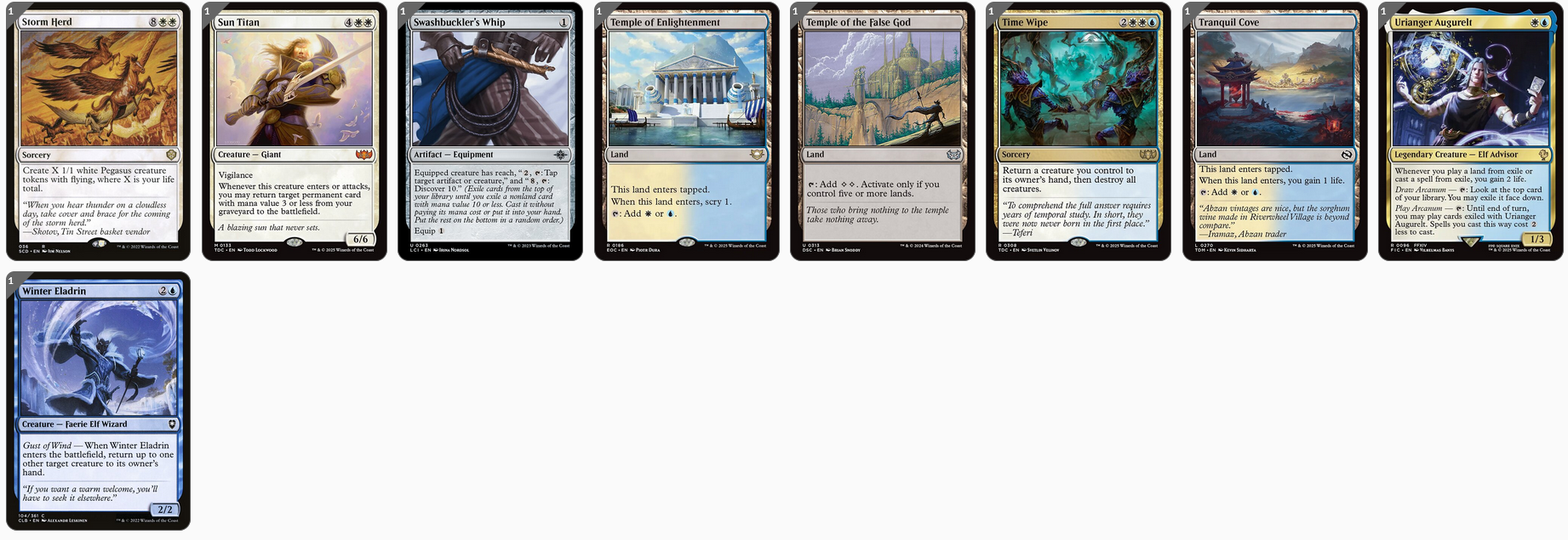 MTG Magic the Gathering Commander Deck - Grand Arbiter Augustin IV (Control)