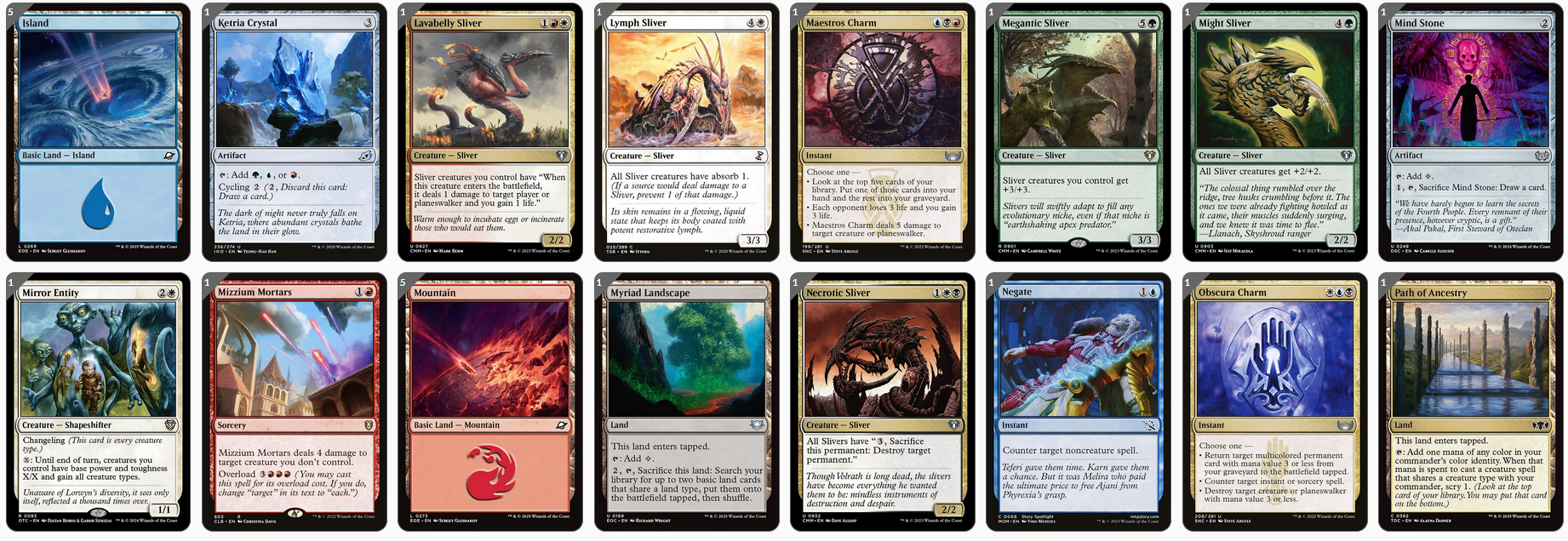 MTG Magic 100-Karten Commander Deck - Sliver Hivelord (Remasuri-Schwarmfürst)