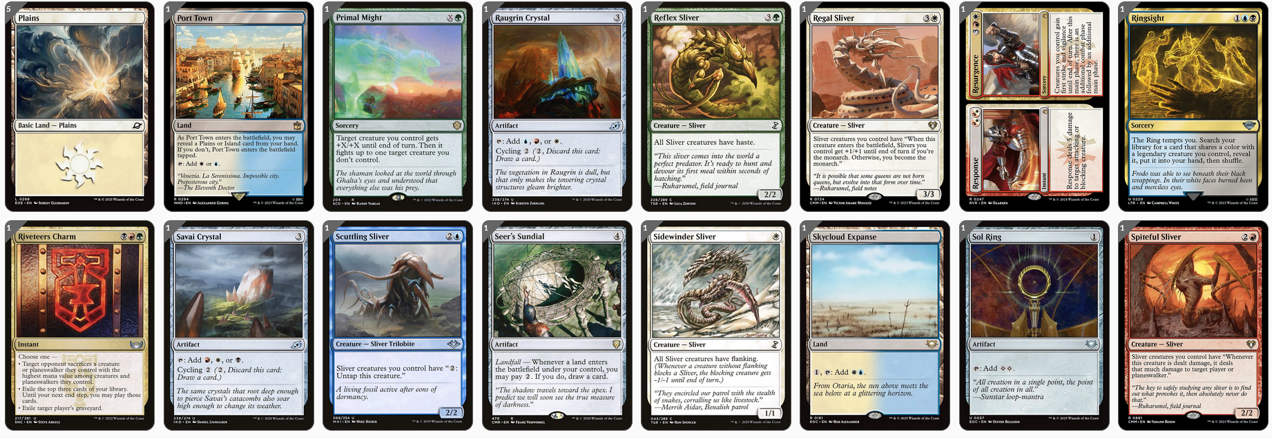 MTG Magic 100-Karten Commander Deck - Sliver Hivelord (Remasuri-Schwarmfürst)