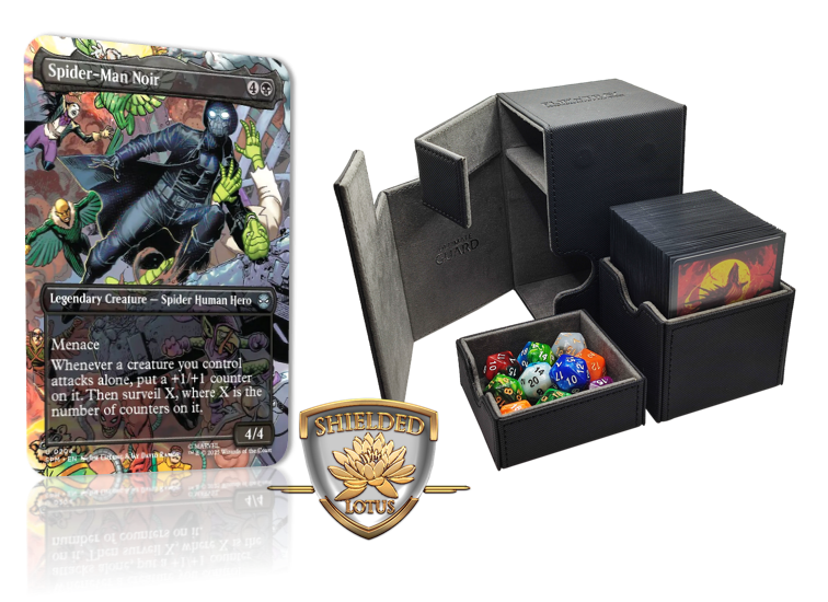 MTG Magic the Gathering Commander Deck - Spider-Man Noir (Pauper Mono Black)