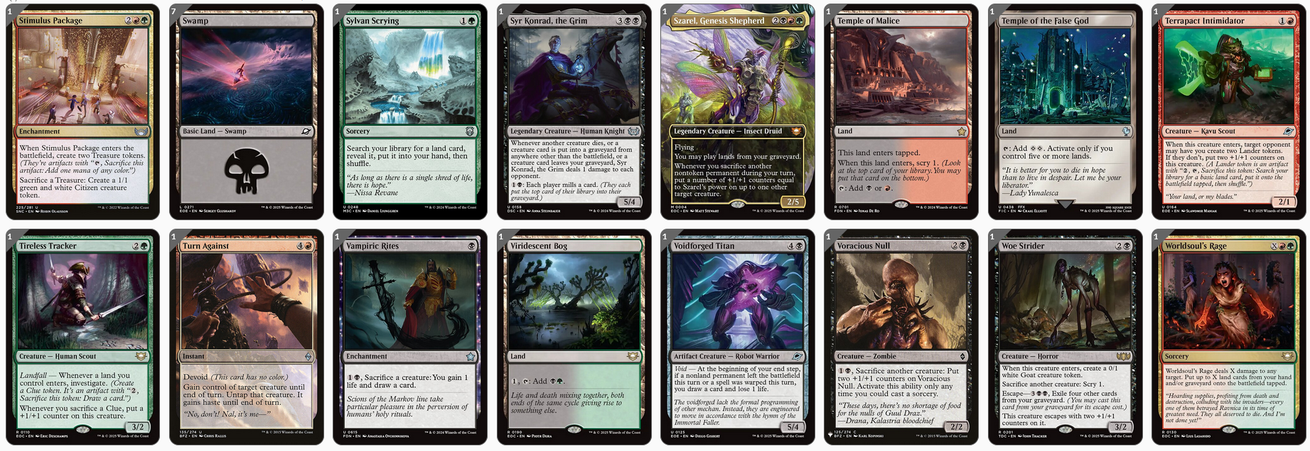 MTG Magic the Gathering Commander Deck