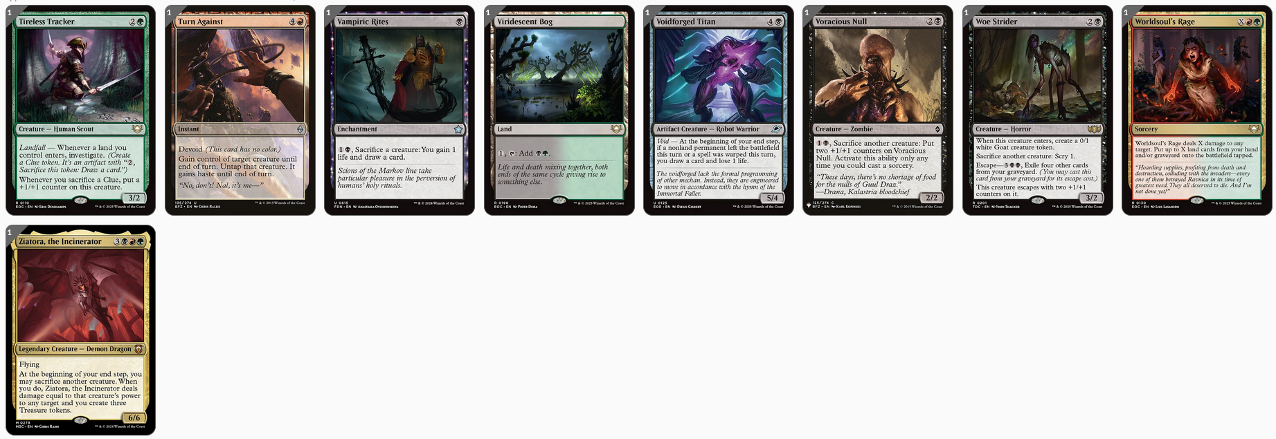 korvold mtg commander deck MTG Magic the Gathering Commander Deck