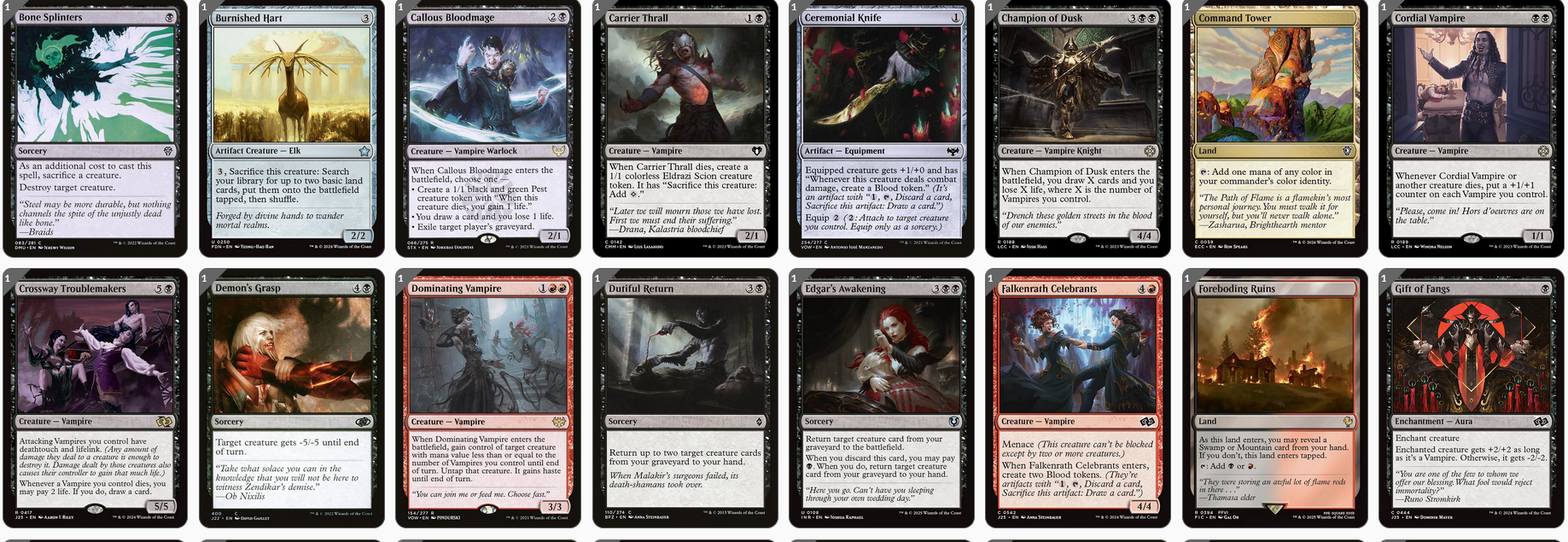 MTG Magic the Gathering Commander Deck