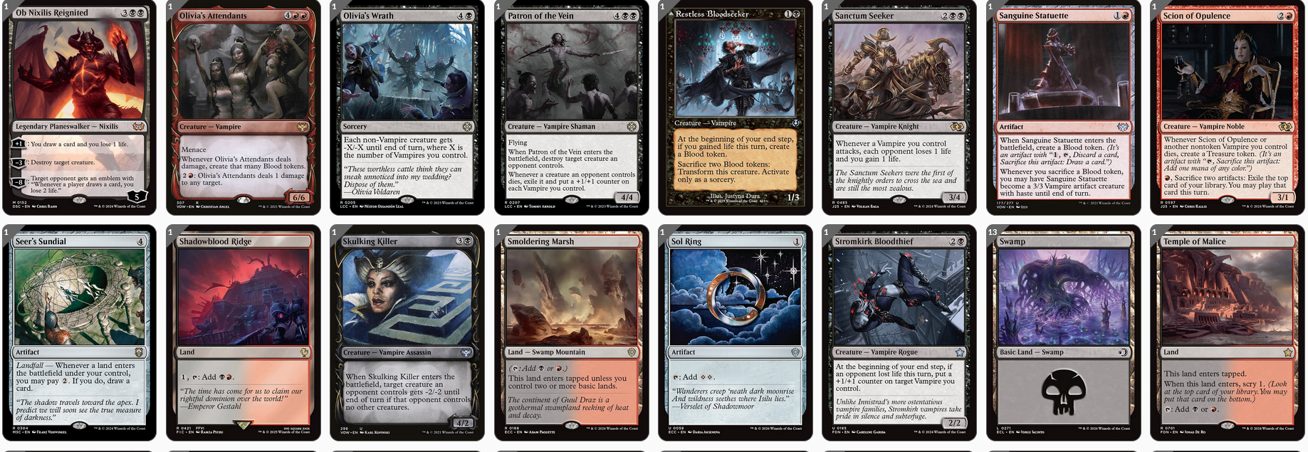 MTG Magic the Gathering Commander Deck