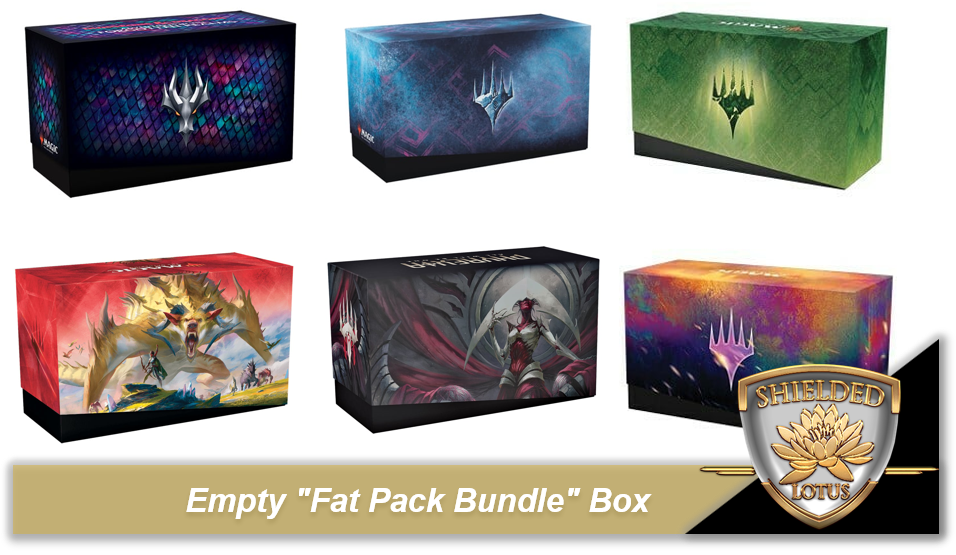 Shielded Lotus: Magic the Gathering Leere "Fat Pack Bundle" Box