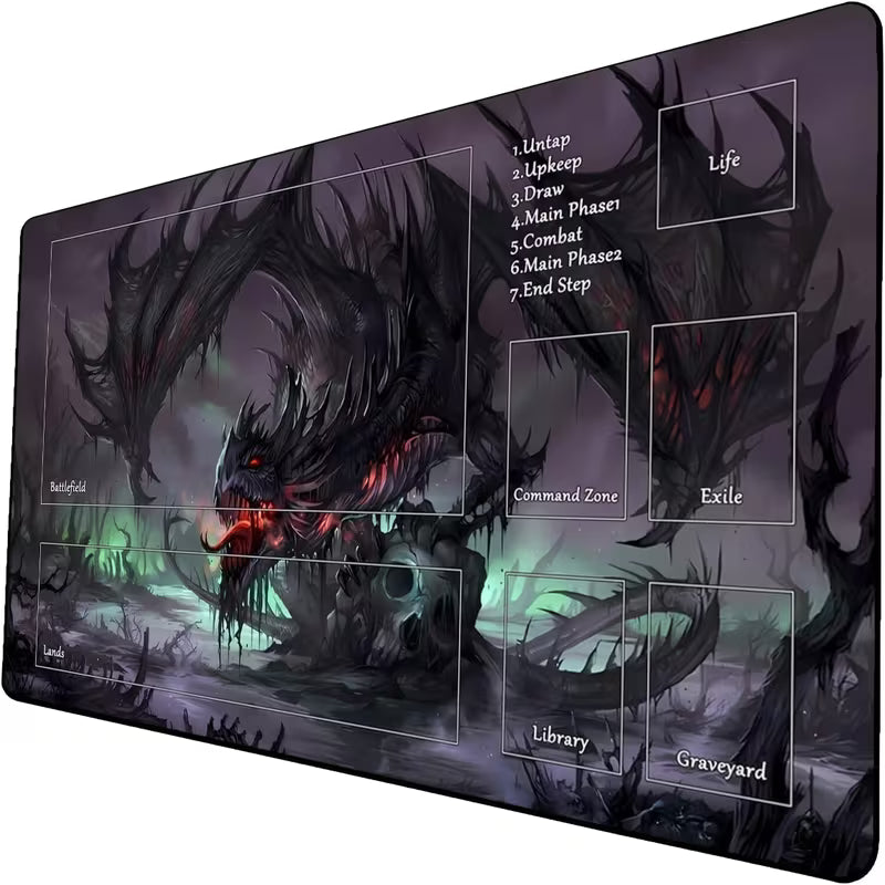 Shielded Lotus - Magic the Gathering Spielmatte verschiedene Motive (ca. 60 x 35 cm)