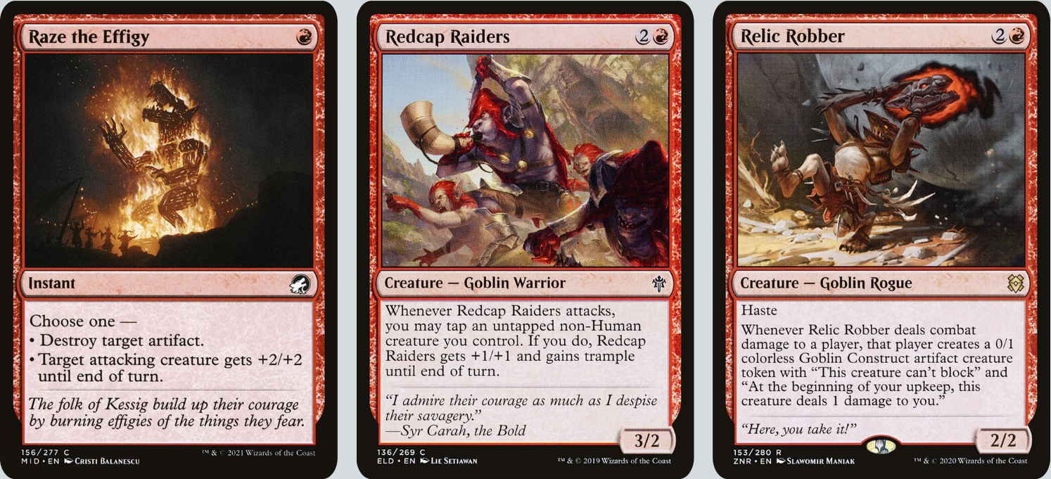 MTG Magic the Gathering Commander Deck- Torbran, Thane of Red Fell (Goblin Deck)