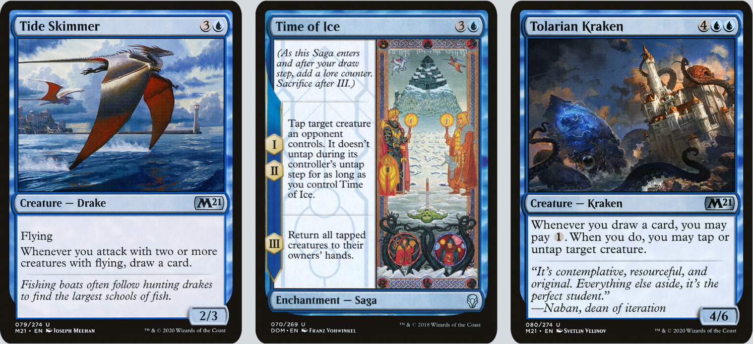 MTG Magic the Gathering Commander Deck - Deekah, Fractal Theorist (Beschwörung, Mono Blue)