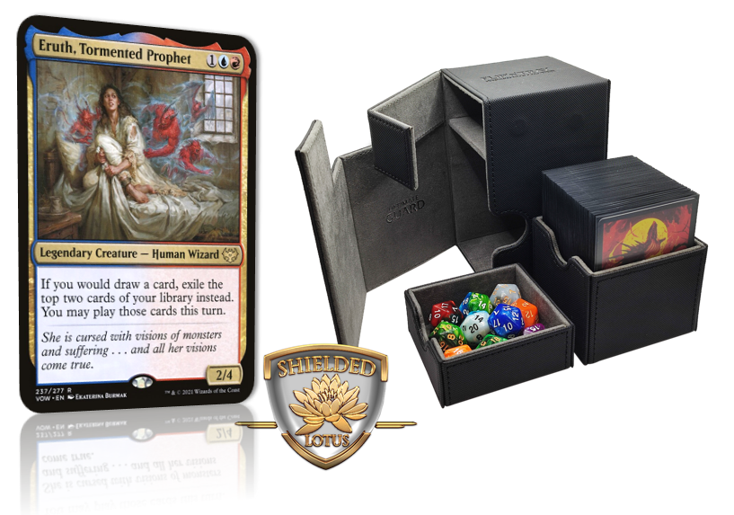 MTG Magic 100-Karten Commander Deck - Eruth (Zaubersprüche) Blau / Rot