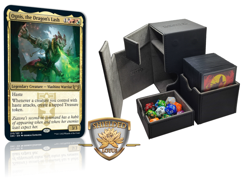 MTG Magic 100-Karten Commander Deck - Ognis, the Dragon's Lash (Schatz, Krieger, Treasure)