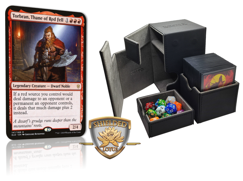MTG Magic the Gathering Commander Deck- Torbran, Thane of Red Fell (Goblin Deck)