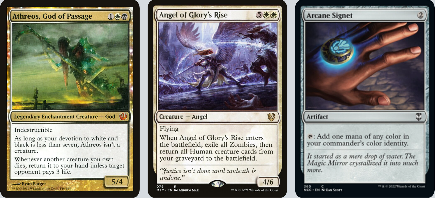 mtg athreos god of passage commander deck MTG Magic 100-Karten Commander Deck