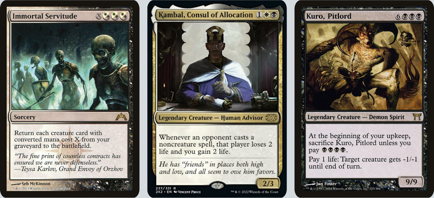 MTG Magic 100-Karten Commander Deck - Athreos God of Passage (Shadowborn Apostle, Demons)