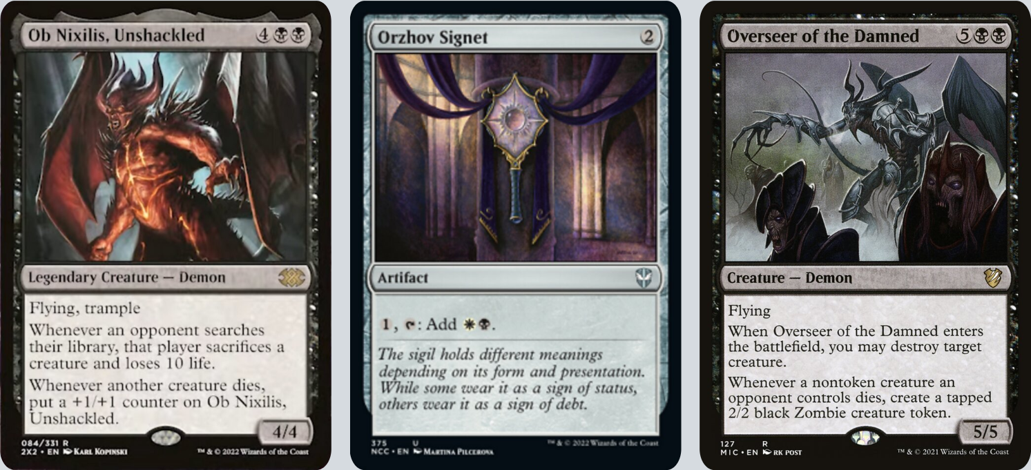 MTG Magic 100-Karten Commander Deck - Athreos God of Passage (Shadowborn Apostle, Demons)