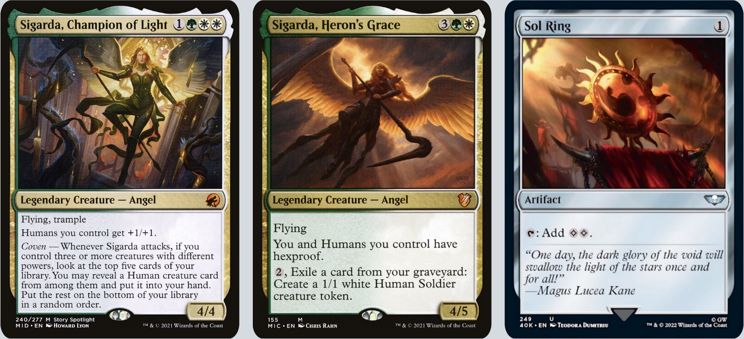 MTG Magic the Gathering Commander Deck - Kyler, Sigardian Emissary (Upgrade)