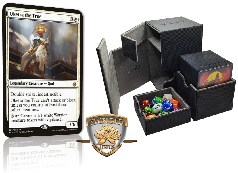 MTG Magic 100-Karten Commander Deck - Oketra the True (Mono White Tokens, Indestructible)