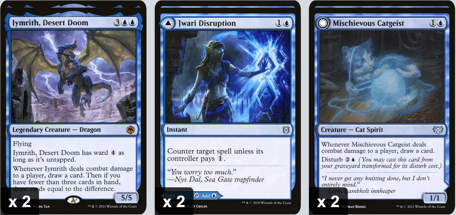 MTG Magic the Gathering 60 Karten Battle Deck - Iymrith, Desert Doom (Destruction)