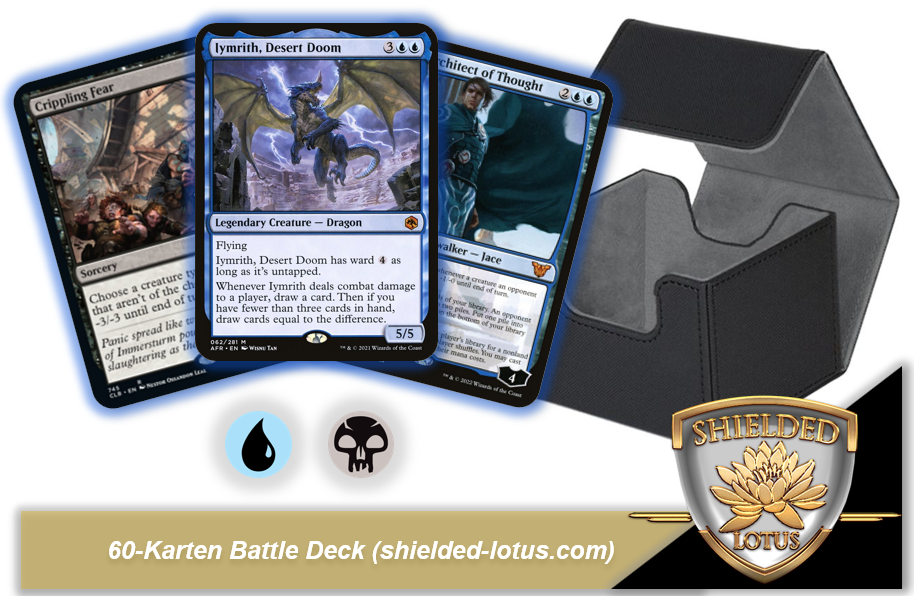 MTG Magic the Gathering 60 Karten Battle Deck - Iymrith, Desert Doom (Destruction)