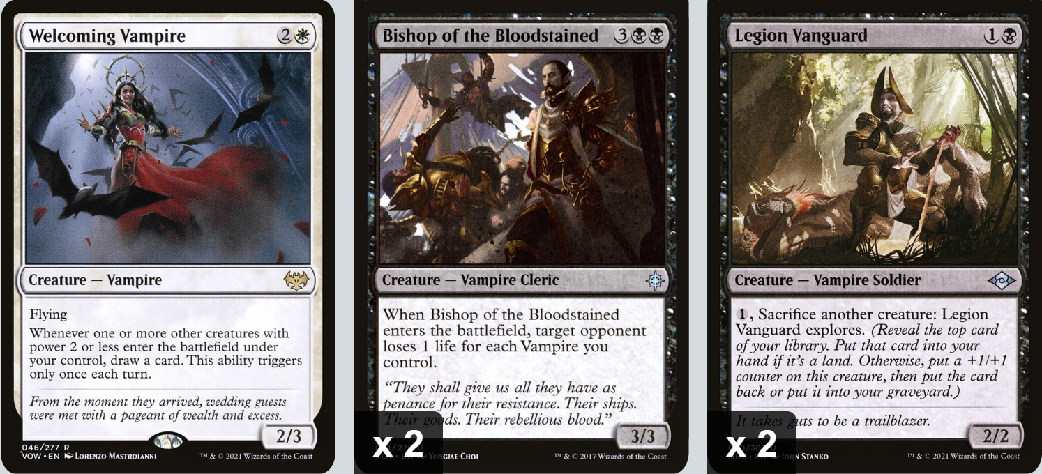 MTG Magic the Gathering 60 Karten Deck - Edgar, Charmed Groom (Welcoming Vampire)
