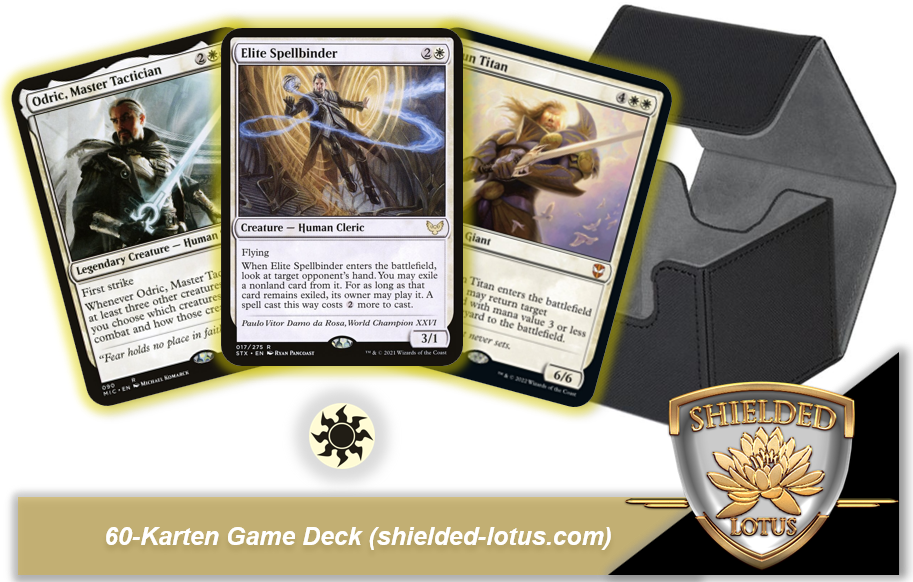 MTG Magic the Gathering 60 Karten Deck - Elite Spellbinder (Mono White)