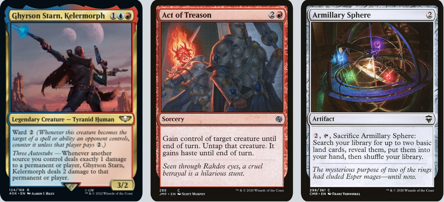 MTG Magic the Gathering Commander Deck - Ghyrson Starn, Kelermorph (Shooter)
