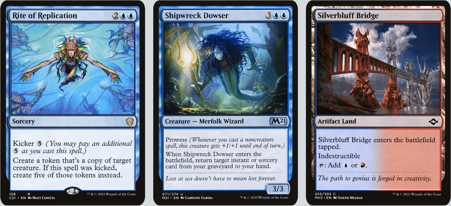 MTG Magic the Gathering Commander Deck - Riku of Two Reflections (Clones)