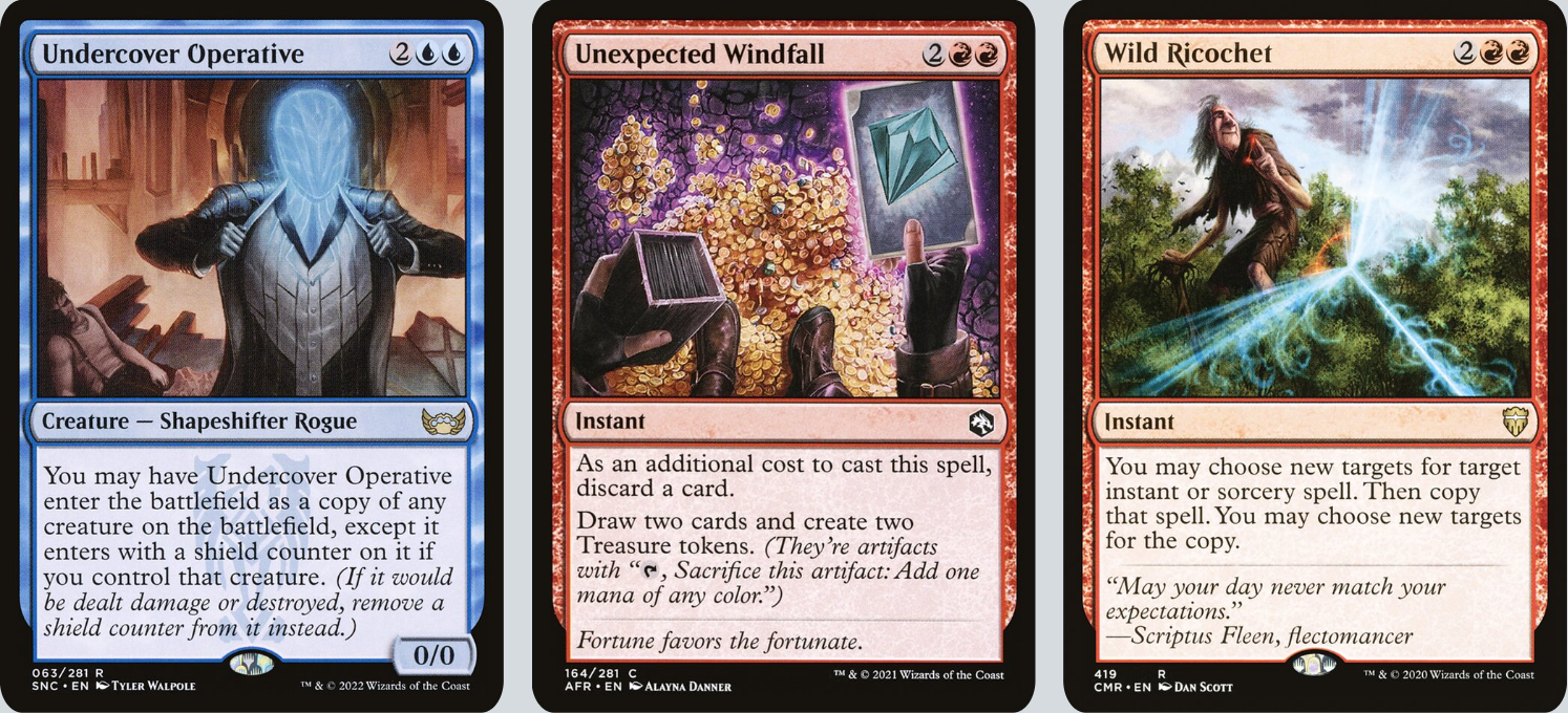 MTG Magic the Gathering Commander Deck - Riku of Two Reflections (Clones)