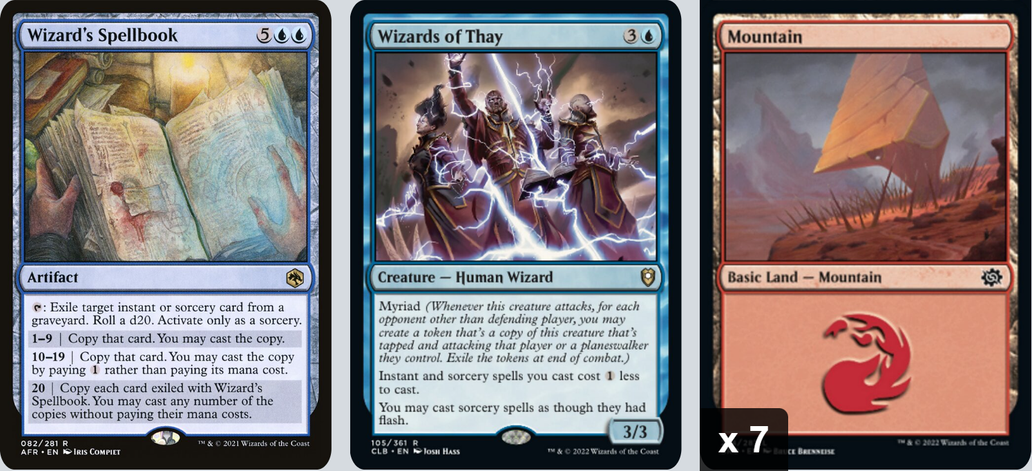 MTG Magic the Gathering Commander Deck - Riku of Two Reflections (Clones)