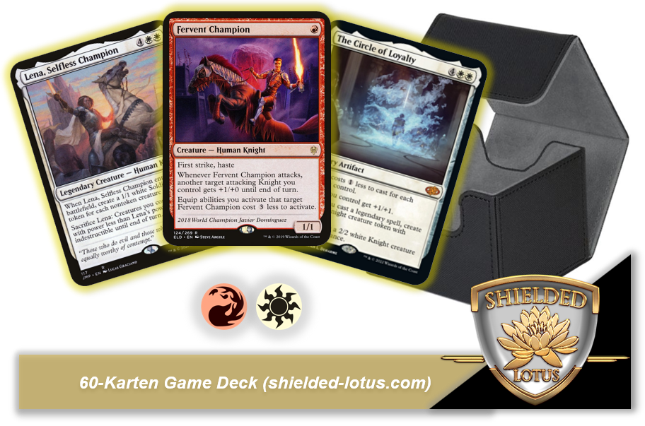MTG Magic the Gathering 60 Karten Deck - The Circle of Knights