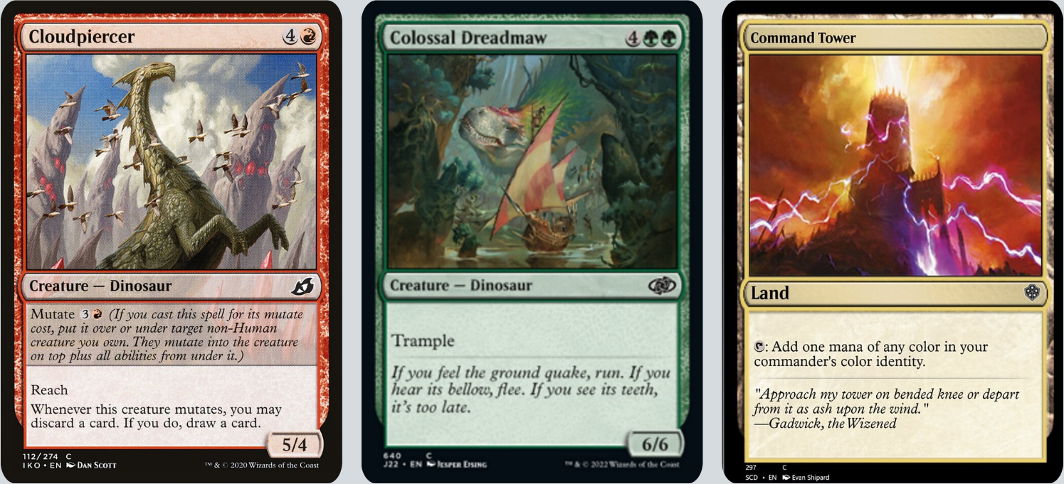 MTG Magic 100-Karten Commander Deck - Gishath, Sun's Avatar (Dinosaurier, Urgewalt) *SECRET LAIR Special*