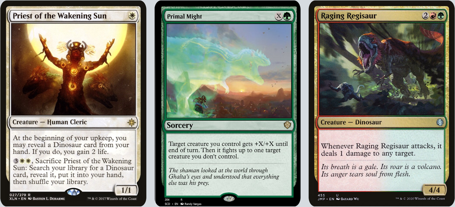 MTG Magic 100-Karten Commander Deck - Gishath, Sun's Avatar (Dinosaurier, Urgewalt) *SECRET LAIR Special*