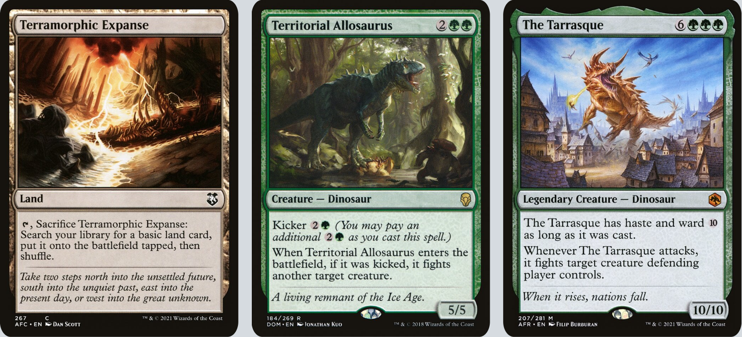 MTG Magic 100-Karten Commander Deck - Gishath, Sun's Avatar (Dinosaurier, Urgewalt) *SECRET LAIR Special*
