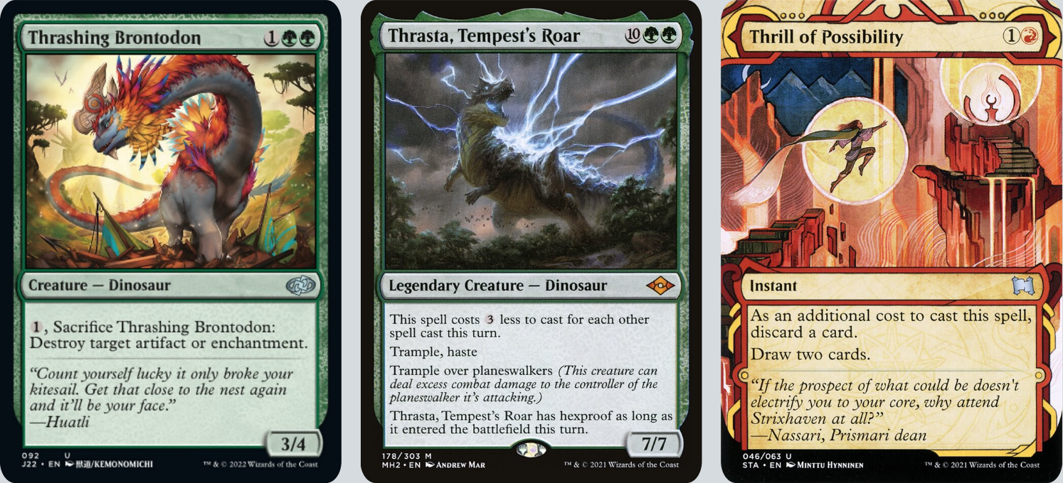 MTG Magic 100-Karten Commander Deck - Gishath, Sun's Avatar (Dinosaurier, Urgewalt) *SECRET LAIR Special*